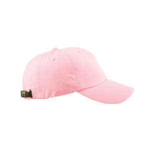 Adams 6-Panel Washed Pigment-Dyed Cap - Dark/All Pink, Pale