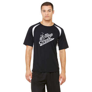 Custom Promotional Alo Men's Short-Sleeve Colorblock T-Shirt - Dark/All