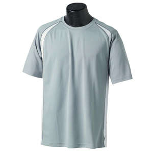 Alo Men's Short-Sleeve Colorblock T-Shirt - Dark/All Gray/White/Slate