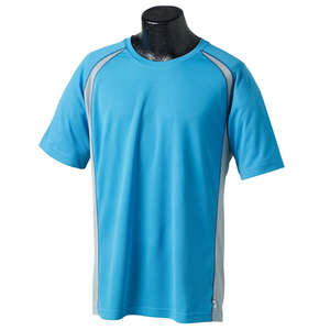 Alo Men's Short-Sleeve Colorblock T-Shirt - Dark/All Blue, Pacific/Gray/Blue, Navy