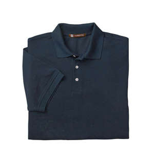 Harriton Men's Easy Blend Polo - Dark/All Blue, Navy