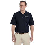 Business Mens Golf & Polo Shirts - Harriton Men's Easy Blend Polo - Dark/All