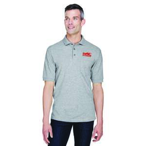 Custom Promotional Harriton Easy Blend Polo with Pocket - Dark/All