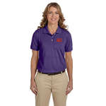 Promotional Ladies Golf & Polo Shirts - Harriton Women's Easy Blend Polo - Dark/All