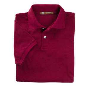 Harriton Youth Easy Blend Polo - Dark/All Wine