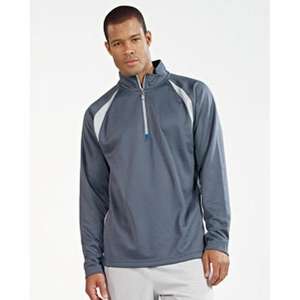 Alo Men's Long-Sleeve Half-Zip Pullover - Dark/All 