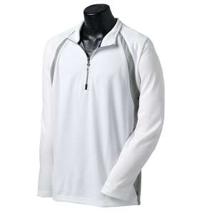 Alo Men's Long-Sleeve Half-Zip Pullover - Dark/All White/Gray/Blue, Navy