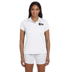 Custom Promotional Harriton Women's Polytech Polo - Dark/All