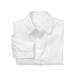 Harriton Women's Millennium Twill Shirt - Dark/All White