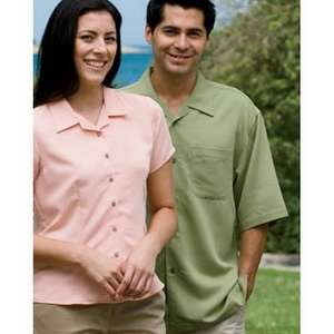 Harriton Men's Bahama Cord Camp Shirt - Dark/All