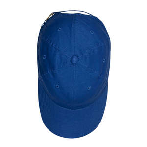 Harriton Youth Brushed Cotton Twill Baseball Cap - Dark/All Blue, Royal