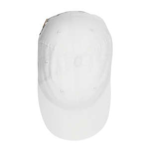 Harriton Youth Brushed Cotton Twill Baseball Cap - Dark/All White