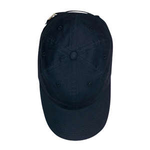 Harriton Youth Brushed Cotton Twill Baseball Cap - Dark/All Blue, Navy