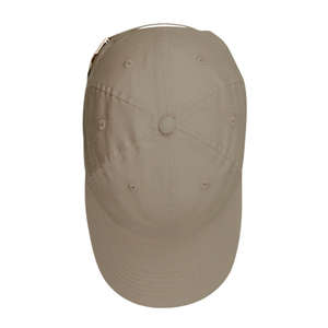 Harriton Youth Brushed Cotton Twill Baseball Cap - Dark/All Khaki