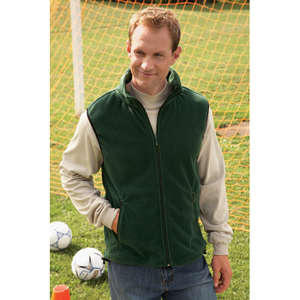 Harriton Fleece Vest - Dark/All