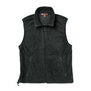 Harriton Fleece Vest - Dark/All Black