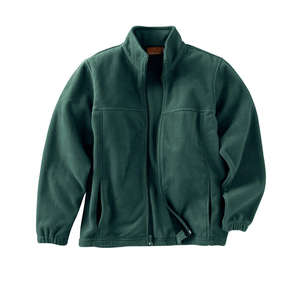 Harriton Youth Full-Zip Fleece - Dark/All Green, Hunter