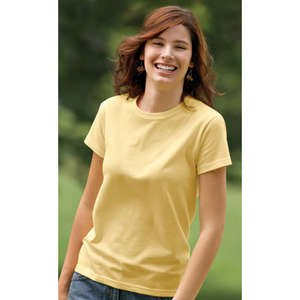 Custom Promotional Anvil Women's Organic T-Shirt - Dark/Colors