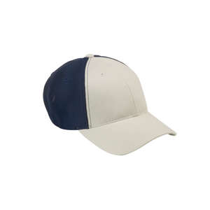 Big Accessories Old School Baseball Cap with Technical Mesh - Dark/All Stone/Blue, Navy