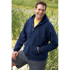 Hanes 7.8 oz. 50/50 ComfortBlend Full-Zip Hoodie - Dark/Colors