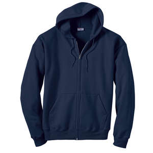 Hanes 7.8 oz. 50/50 ComfortBlend Full-Zip Hoodie - Dark/Colors Blue, Navy
