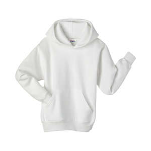 Hanes Youth 7.8 oz. 50/50 ComfortBlend Pullover Hoodie - White/Neutral White