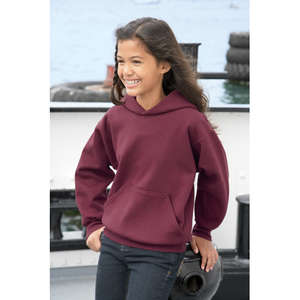 Hanes Youth 7.8 oz. 50/50 ComfortBlend Pullover Hoodie - Dark/Colors 