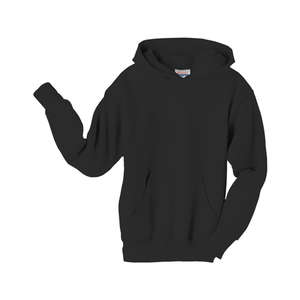 Hanes Youth 7.8 oz. 50/50 ComfortBlend Pullover Hoodie - Dark/Colors Black