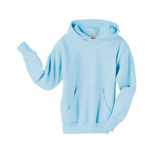 Hanes Youth 7.8 oz. 50/50 ComfortBlend Pullover Hoodie - Dark/Colors Blue, Light
