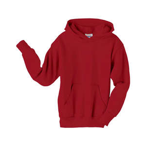 Hanes Youth 7.8 oz. 50/50 ComfortBlend Pullover Hoodie - Dark/Colors Red, Deep