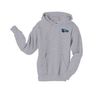 Hanes Youth 7.8 oz. 50/50 ComfortBlend Pullover Hoodie - Light/Heather