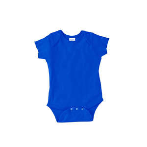 Rabbit Skins Infant Lap Shoulder Creeper - Dark/Colors Blue, Royal