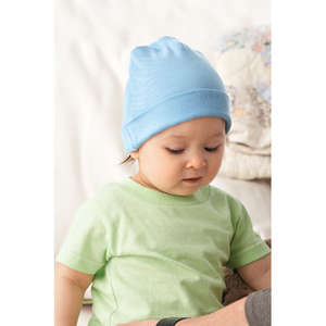 Rabbit Skins Infant Baby Rib Cap - Dark/Colors Blue, Light