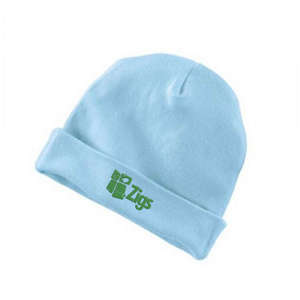 Custom Promotional Rabbit Skins Infant Baby Rib Cap - Dark/Colors