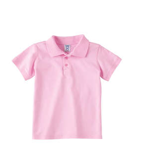 Rabbit Skins Toddler Sport Shirt - Dark/All Pink