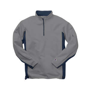 Champion Double Dry Performance Bonded Half-Zip Fleece - Dark/All Gray, Stone/Blue, Navy