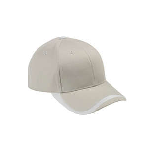 Big Accessories Sport Wave Baseball Cap - Dark/All Stone/White