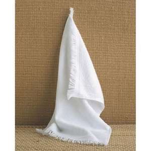 Anvil Fringed Spirit Towel - White