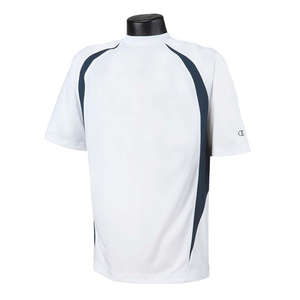 Champion Double Dry Elevation T-Shirt - Dark/All White/Blue, Vibe Navy