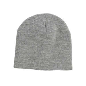 Big Accessories Knit Cap - Dark/All Gray