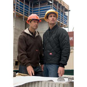 Dickies Bonded Waffle-Knit Hooded Jacket - Dark/All