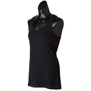 Alo Women's Racerback Bamboo Tank - Dark/All Black/Gray, Slate