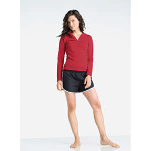 Custom Promotional Alo Women's Long-Sleeve Half-Zip Pullover - Dark/All