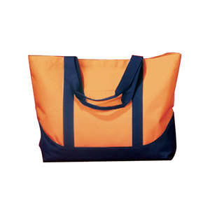 BAGedge Two-Tone Tote - Dark/All Yellow/Blue, Navy
