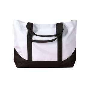 BAGedge Two-Tone Tote - Dark/All White/Black