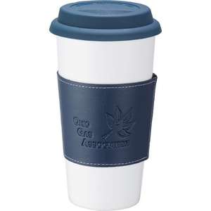 Mega Double Wall Ceramic Tumbler With Wrap 