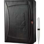 Logo Journals, Organizers & Portfolios - Wenger Writing Pad Bundle Set