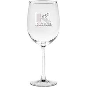 10 oz. Deep Etched Cachet White Wine Glass