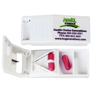 Custom Promotional Pill Box and Cutter