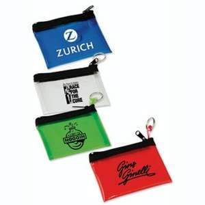 Custom Promotional Key Tag PVC Pouch